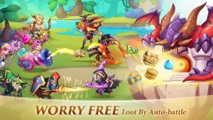 Idle Heroes MOD APK v1.32.0.p1 Unlimited Everything 2023 2