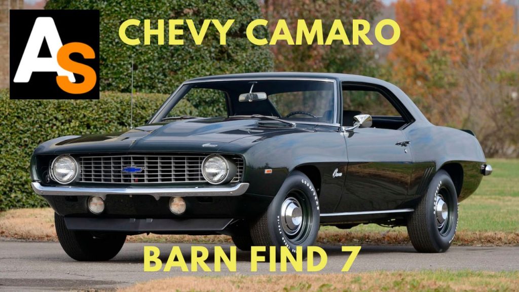 Chevy Camaro Barn Find 2