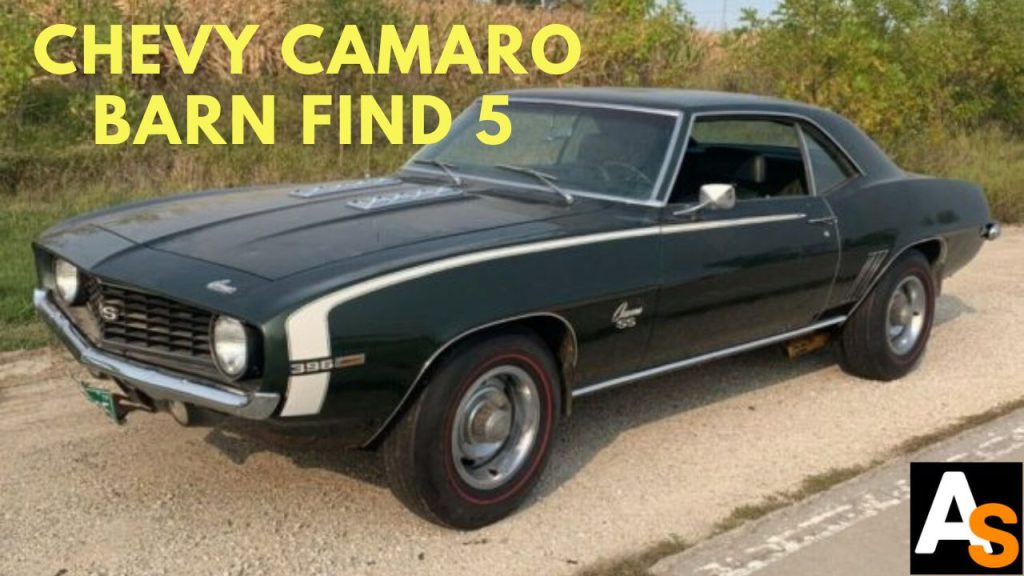 Chevy Camaro Barn Find 5